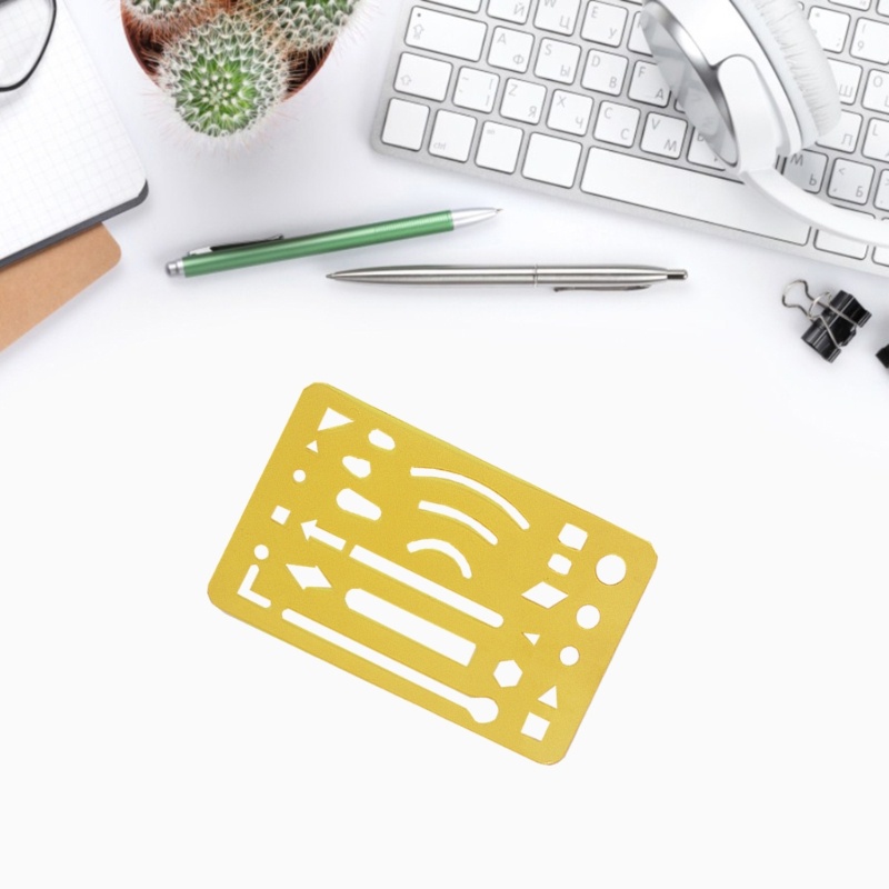 Doublebuy Stencil Hollow Drawing Stencils Templates Planner Drawing Template Diary Craft