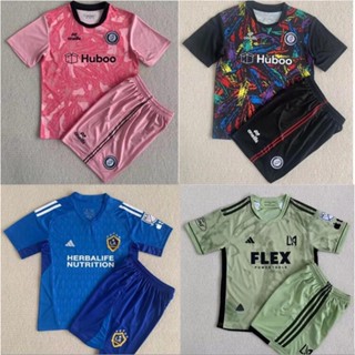 [Fans Issue] เสื้อกีฬาแขนสั้น ลายทีมชาติฟุตบอล Bristol City LA Galaxy Maiami Atlanta United Los Angeles Austin 23/24 ชุดเยือน สําหรับผู้ชาย ผู้ใหญ่ S-2XL