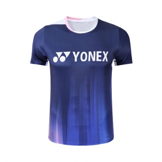 Yonex สินค้าใหม่ เสื้อกีฬาแบดมินตัน เทนนิส แห้งเร็ว สําหรับผู้ชาย และผู้หญิง 2023