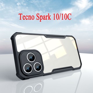 Tecno Spark 10 เคสโทรศัพท์ อะคริลิค TPU นิ่ม แบบใส กันกระแทก สําหรับ Tecno Pova 4 3 Neo 2 Spark 10 Pro 10C 8C 6 Go 2023