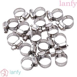 Lanfy แคลมป์รัดท่อน้ํามันเชื้อเพลิง 8 มม . 10 ชิ้น