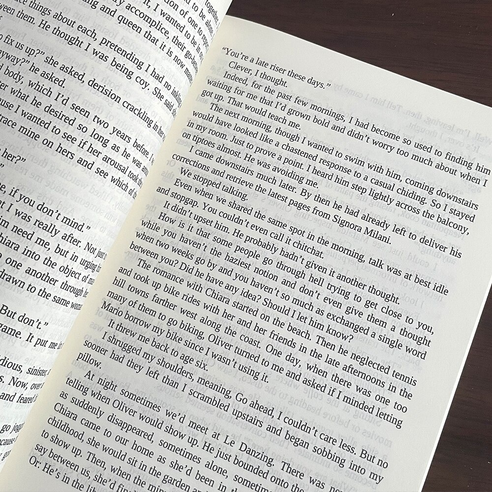 Call Me By Your Name By André Aciman Romance Literary Fiction English Paperback หนังสือนิยายภาษาอังกฤษ - รูปที่ 4