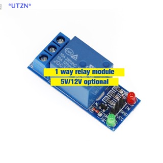 Utzn&gt; ใหม่ บอร์ดโมดูลรีเลย์ขยาย 5V 12V ระดับต่ํา 1 ช่องทาง