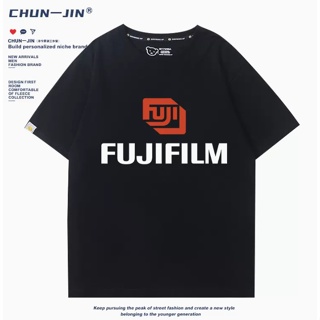 FUJIFILM camera shop custom work clothes short-sleeved outdoor travel photography cotton T-shirt