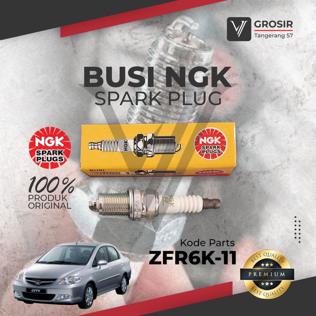 CITY GD gen4 2003-2008 NGK ZFR6K-11 SPARK PLUG รถ SPARK PLUG