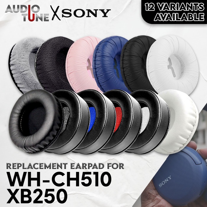 แผ่นรองหูฟัง Earcup Sony WH-CH510 WH CH 510 แผ่นโฟม