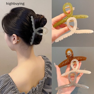 [highbuying] กิ๊บติดผมเจลลี่ ขนาดใหญ่ 13 ซม. สําหรับผู้หญิง พร้อมส่ง