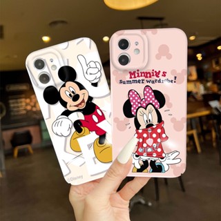 เคสไอโฟน iPhone 11 12 Pro Max 12 Mini เคสมือถือ แบบแข็ง ลายการ์ตูนดิสนีย์ หรูหรา กันกระแทก