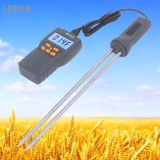 Leo310 เครื่องวัดความชื้นแบบพกพา Grain Water Content Analyzer มัลติฟังก์ชั่น LCD Digital Humidity Tester Sensor