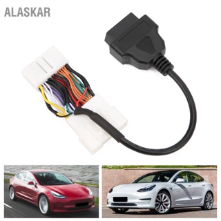 ALASKAR 26 พิน OBD2 ตัวเชื่อมต่อสายวินิจฉัยการเปลี่ยนสายรัดสำหรับ Tesla รุ่น 3 Y หลังจากมกราคม 2019