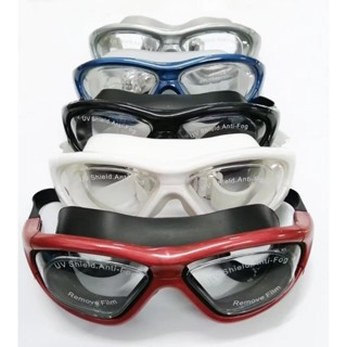 [🚚 พร้อมส่ง] แว่นตาว่ายน้ำสำหรับผู้ใหญ่ แว่นตาว่ายน้ำแบบ แว่…