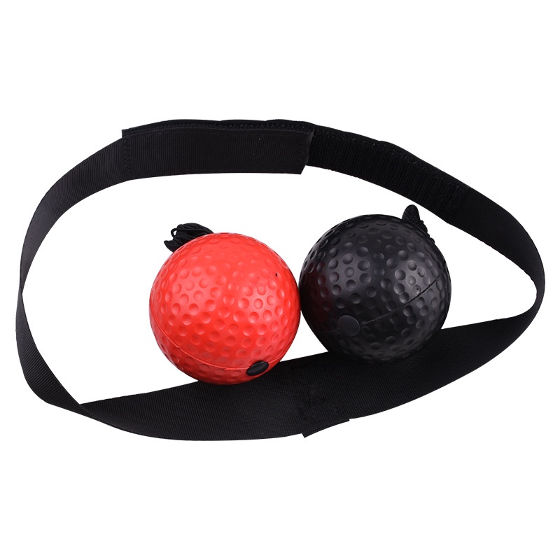 สายคาดศีรษะ พร้อมลูกบอล หัวมวย Reflex Speed Ball อุปกรณ์ฝึกชกมวย ball head ราคา ถูกที่สุด ดีลบีเคเค แกลเลอรีภาพที่ 2