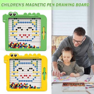 Magnetic Drawing Board For Kids Doodle Dot Art Educational Preschool Toys