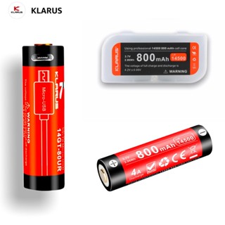 ไฟฉาย Klarus 14GT-80UR 14500 li-ion USB Rechargeable Battery