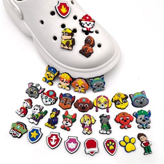 จี้รูปสุนัขดัลเมเชียน Jibitz Crocs Ryder Bulldog Jibits Charm Pin Chihuahua PAW Patrol Jibbits น่ารัก อุปกรณ์เสริม สําหรับตกแต่งรองเท้าผู้หญิง