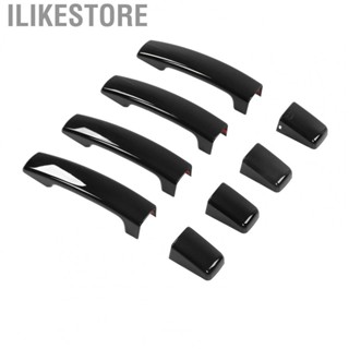 Ilikestore Outside Door Handle Protector High Strength Exterior Door Handle Cover Black for Car