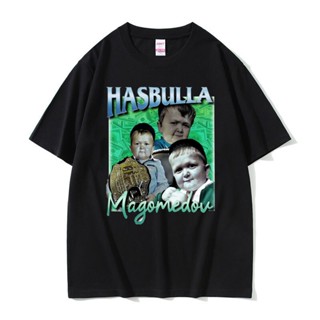 เสื้อยืด พิมพ์ลาย Hasbulla Magomedov Merch ขนาดเล็ก สําหรับผู้ชาย