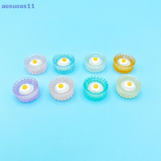 Aosuoas โมเดลอาหารจําลอง เรืองแสง ขนาดเล็ก 5 ชิ้น