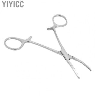 Yiyicc Tattoo Piercing Forceps  Compact Light Repeated Use Body Piercing Pliers Ergonomic 14cm Length  for Tattoo Shops