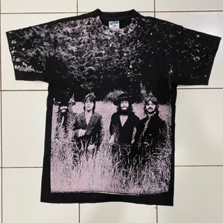 Beatles KAOS BAND VINTAGE BOOTLEG THAILAND BUILT UP โดยไม่มีการเย็บด้านข้าง AOP การพิมพ์เต็มรูปแบบที่เหนือกว่า