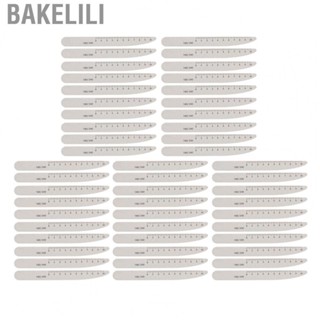 Bakelili Nail File Set  Double Sided Graduated Reusable Nail File 50pcs Safe Manicure Tool Polishing Smoothing  for Home for Women