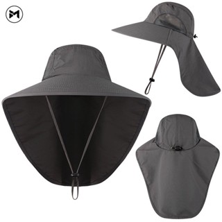 2023 New Arrival Outdoor Fishermans Hat Female Korean Version of The Fashion Sun Hat Neck Fishing Hat Sun Hat