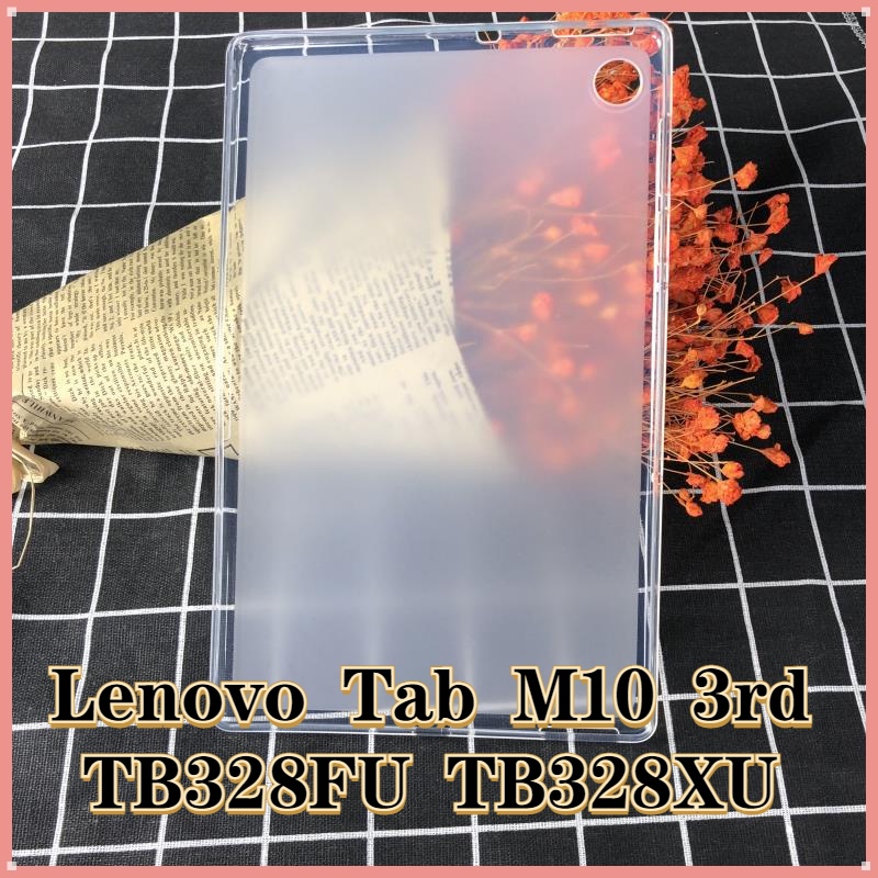 สําหรับ Lenovo Tab M10 3rd Gen TB328FU TB328XU 10.1 นิ้ว Jelly Clear TPU กรณีเจลนุ่มสี่มุมป้องกัน