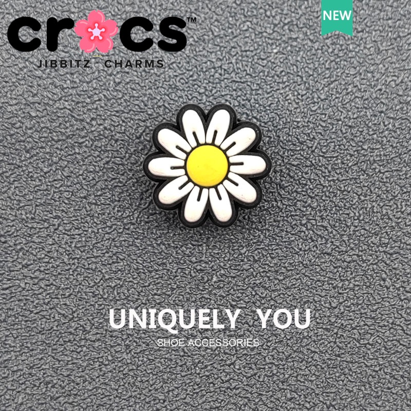 JIBBITZ Crocs charms ตัวติดรองเท้า ดอกไม้2025DIY ตัวติดรองเท้า Crocs