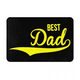 Best Dad พรมเช็ดเท้า ผ้าสักหลาด กันลื่น ดูดซับน้ํา แห้งเร็ว 16x24 นิ้ว สําหรับห้องน้ํา พร้อมส่ง