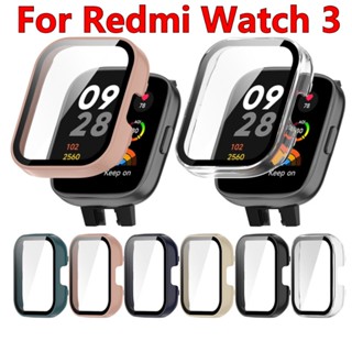 สําหรับ Xiaomi Redmi watch 3 PC เคสป้องกัน กรอบ กันกระแทก เคสป้องกัน Smartwatch 3 เคสแข็ง