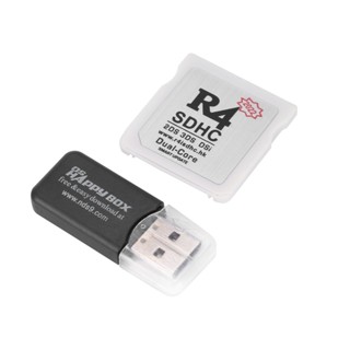 อะแดปเตอร์การ์ดหน่วยความจํา USB R4 SDHC การ์ดเกมแปลงดิจิตอล เพื่อความปลอดภัย