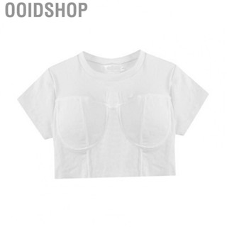 Ooidshop Women Short Sleeve  Fit Tops  Printed Soft Women Short Sleeve  Fit T Shirt Easy To Match Fashion Casual White  for Daily for Travel for Outdoor