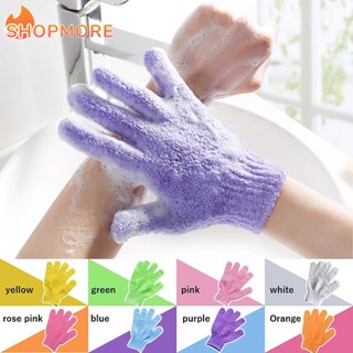 [มหัศจรรย์] สุ่มสี สบาย ลอก ขัด อาบน้ํา ถุงมือ / โฟมนวดตัว ฟ…