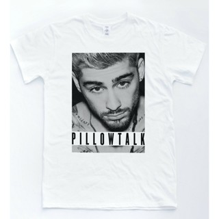 ลดกระหน่ํา เสื้อยืด พิมพ์ลาย Zayn Pillowtalk One Music Malik Harry Direction สําหรับผู้ชาย 391800