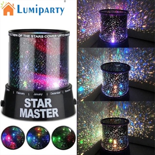 Lumiparty โคมไฟโปรเจคเตอร์ Led รูปท้องฟ้ากลางคืน สําหรับตกแต่ง ของขวัญเด็ก