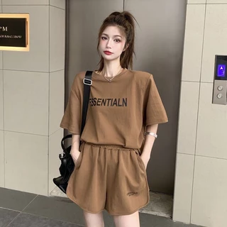 พร้อมส่ง สไตล์เกาหลีใหม่ ชุดเซ็ท เสื้อผ้าแฟชั่นผู้หญิง ชุดเซ็ทเเฟชั่น 2 ชิ้น ชุดลำลองสำหรับผู้หญิง