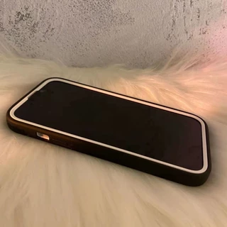 🔥🔥เคสโทรศัพท์ 3 in1 ซิลิโคนเหลวนุ่ม เคส TPU For iPhone 16 11 13 15 14 12 Pro Max Xr XS Max 7 8 Plus เคสประกบสีพื้นมาใหม่