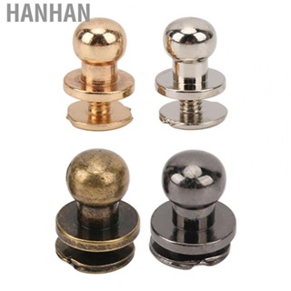 Hanhan Chicago Screws  Glossy Durable Button Stud 200 Set  for Case