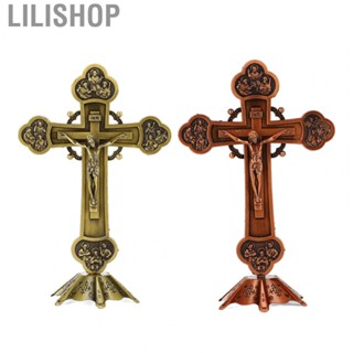 Lilishop Standing Crucifix  Crucifix Retro Style  for Gift for Decoration