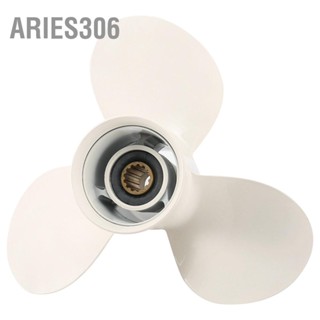 Aries306 11 5/8x11-G 3 Blades ใบพัดอลูมิเนียม Outboard Motor สำหรับ Yamaha 40-60hp