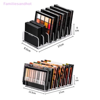 Familiesandhot&gt; 7 ช่อง ใส อายแชโดว์ ออแกไนเซอร์ ลิ้นชัก จัดระเบียบ แบ่งช่อง กล่องเก็บเครื่องสําอาง อย่างดี