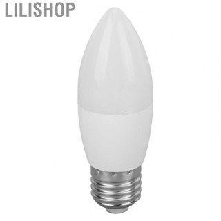 Lilishop Candelabra Light Bulb White Light 5000K 450LM 5W C37 Ceiling Fan  Bulbs