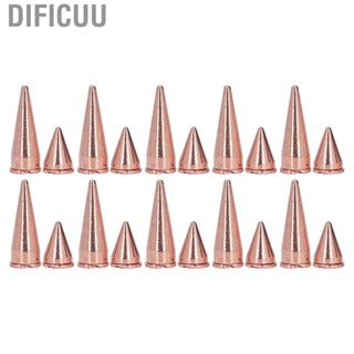 Dificuu Punk Cone Spikes Studs  Punk Cone Spikes 7x10mm 7x20mm  for DIY Clothing