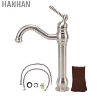 Hanhan Sink Faucet  Corrosion Proof Copper Cold and Hot Water Basin Faucet  for Hotel