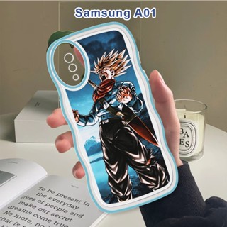 สําหรับ Samsung Galaxy A01 A11 M11 A21S A31 A51 A71 เคสโทรศัพท์มือถือแบบนิ่ม กันกระแทก กันรอยกล้อง ลายดราก้อนบอล แฟชั่น