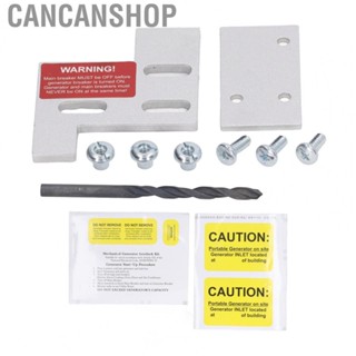 Cancanshop Generator Interlock Switch  Corrosion Resistant Long Lasting Antioxidant Generator Interlock Kit  for Household Appliances