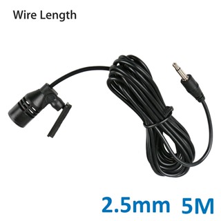 ⚡READYSTOCK⚡Microphone 5m Cable Low impedance Anti noise U-type fixing clamp Audio