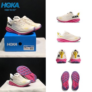 HOKA ONE ONE Clifton 9 2023 New Mens and Womens Cushioned Running Shoes Breathable Sports Shoes