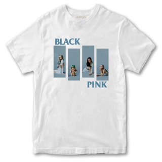 [S-5XL]เสื้อยืด พิมพ์ลาย Blackpink BLACK PINK LISA MERCHANDISE BLACKPUNKเสื้อยืดผู้ชาย เกาหลี