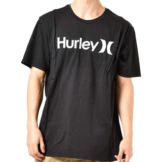 เสื้อยืด พิมพ์ลายโลโก้ Hurley พรีเมี่ยม สําหรับผู้ชาย